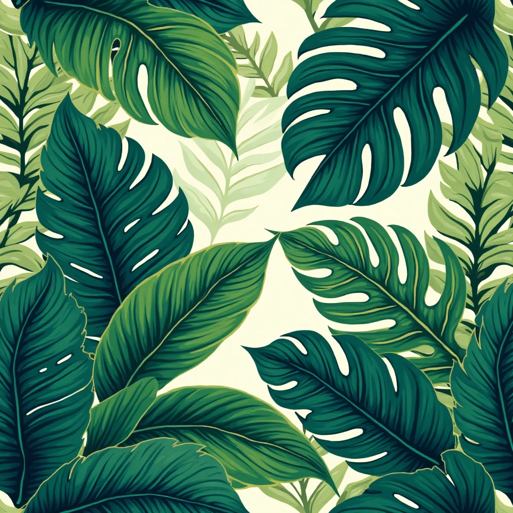 Tropical Leaf Pattern